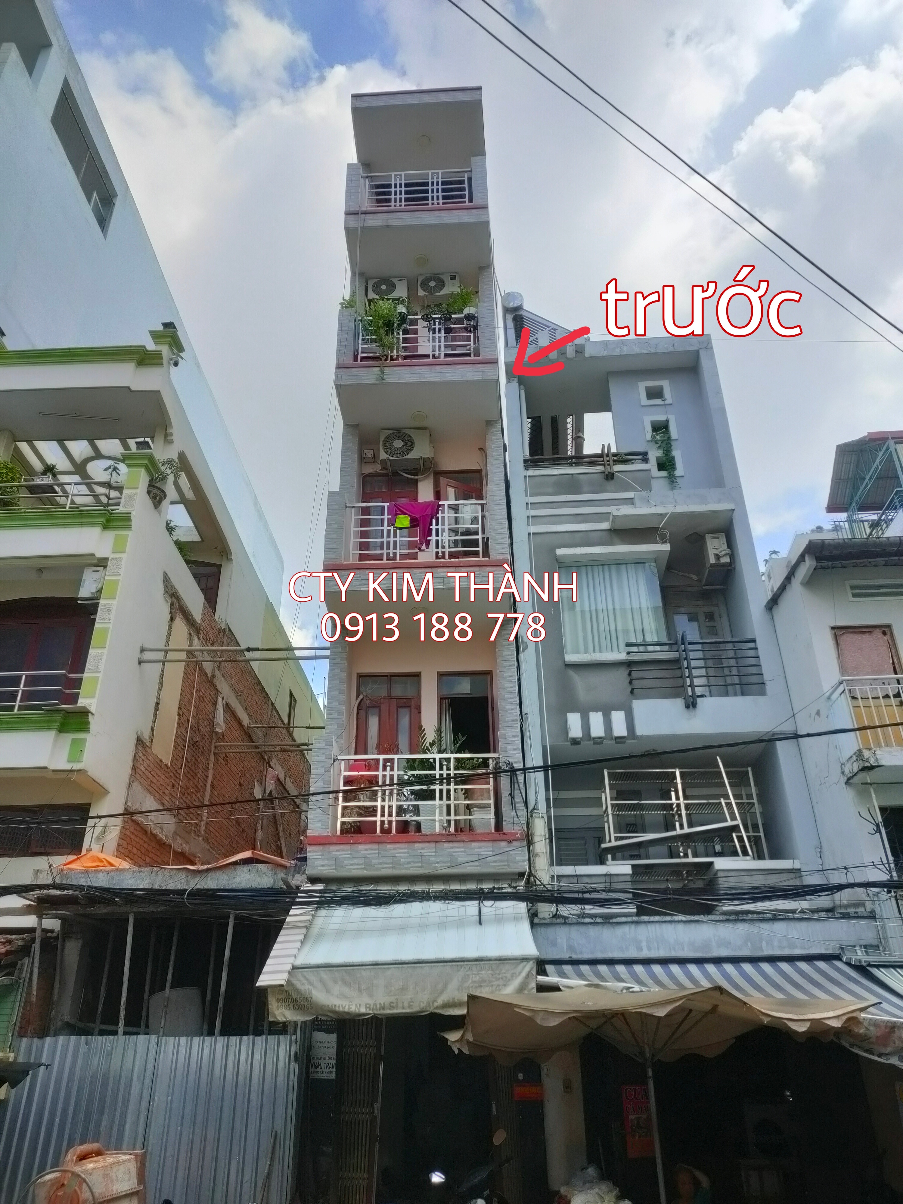 XỬ LÝ NHÀ NGHIÊNG - QUẬN 10 TPHCM